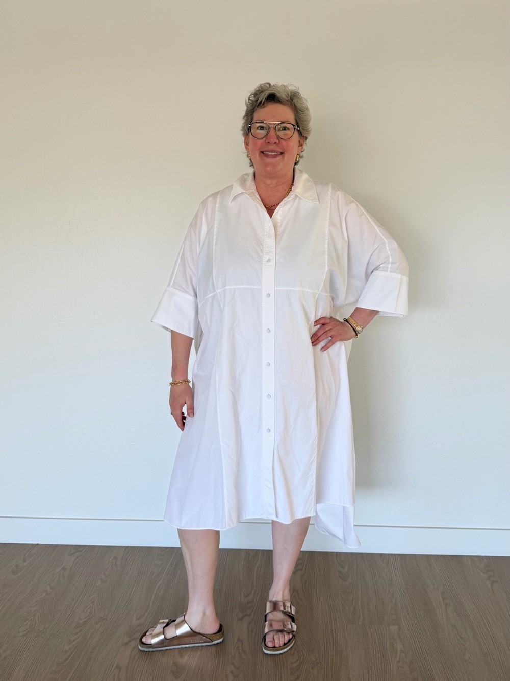 Joseph White Cotton Dress